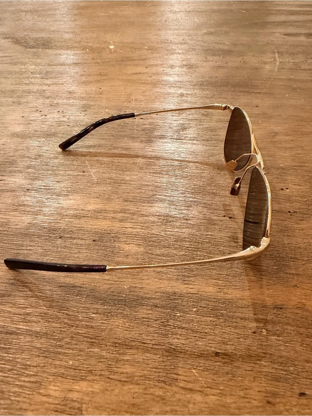 Saint Laurent SL 831 Vesper Sunglasses Brown with Gold Trim Case